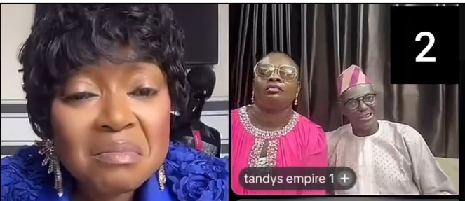 Fatai Okoya and his daugther, Zee, in a live interview with Yeye Kudi Court Room.