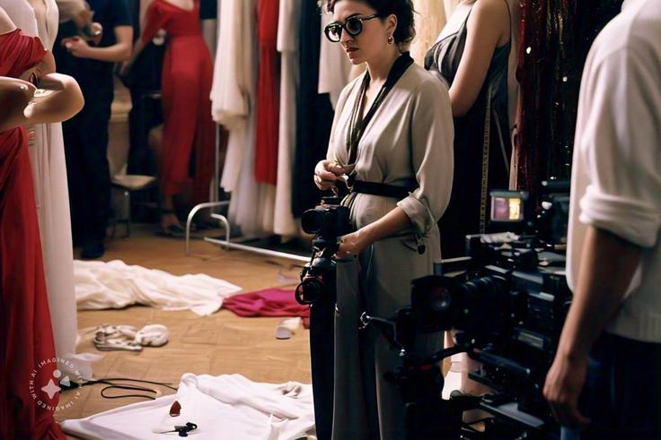 This is what a costume designer does on a movie set