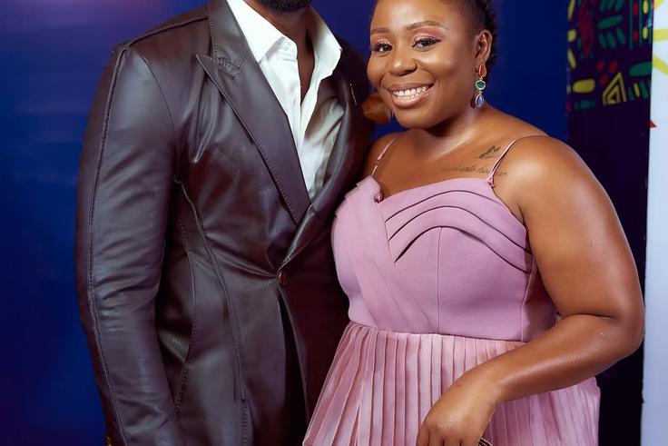 Toyosi Etim-Effiong trends over husband's kiss scene in movie promo