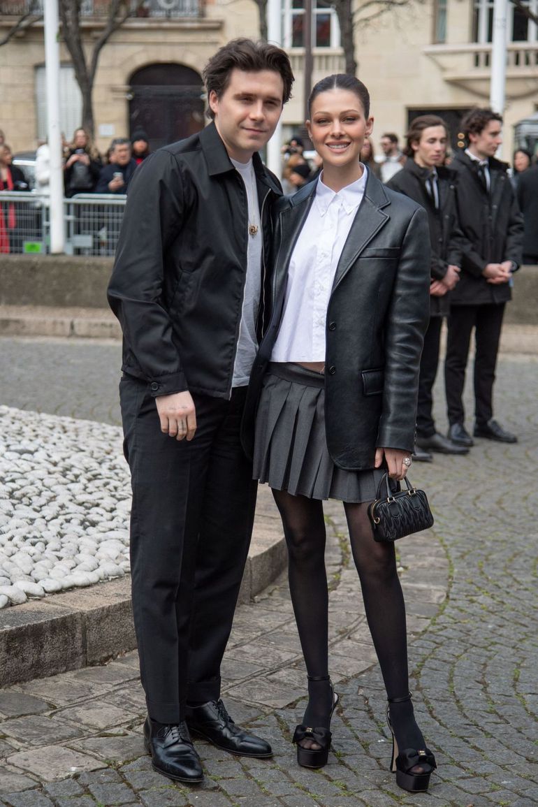 Brooklyn Peltz Beckham and his wife Nicola Peltz | Getty