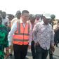 The Minister of Works, Sen. Dave Umahi, inspecting Lagos-Badagry Expressway project on Thursday