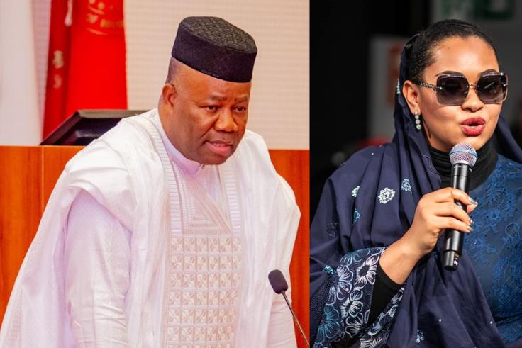 Natasha suffers more backlash as women's group apologises to Akpabio