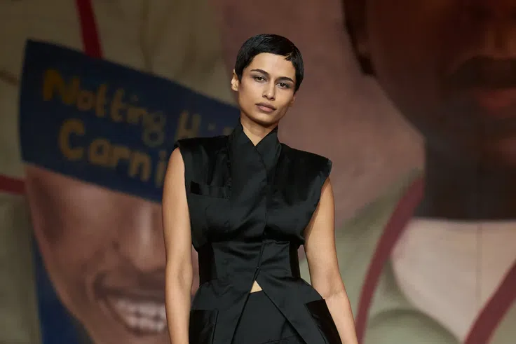 Tolu Coker Opens London Fashion Week with a Royal Entrance and Debuts Capsule Collection for Topshop