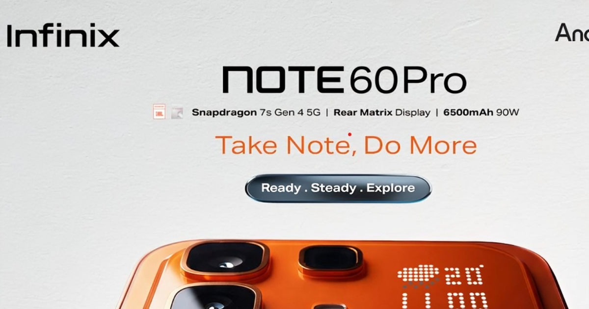 Infinix Introduces NOTE 60 Pro with Flagship Performance, Interactive Design, and Advanced Battery Technology