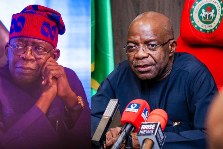 Pressure mounts on Tinubu to reject Gov Otti's invite to Abia