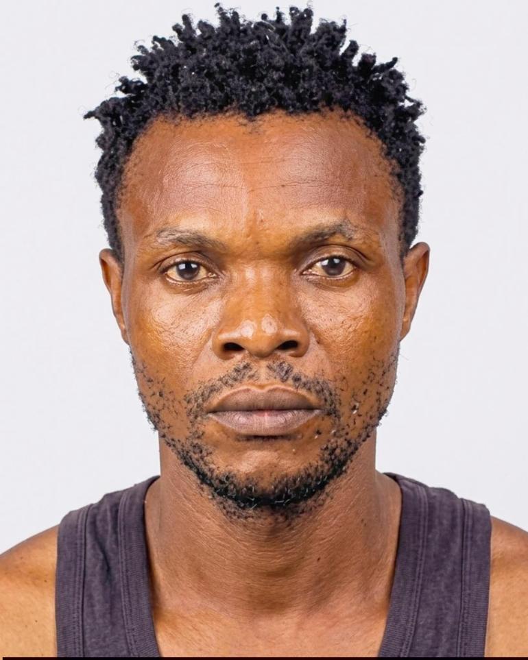 Mugshot profile of Marvellous Isaac, a 32-year-old suspect arrested in Benin City for an N8m kidnapping case in Edo State.