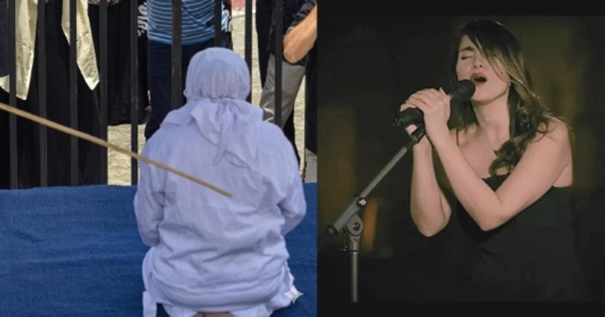 Iranian singer sentenced to 74 strokes of cane and other penalties for performing without hijab
