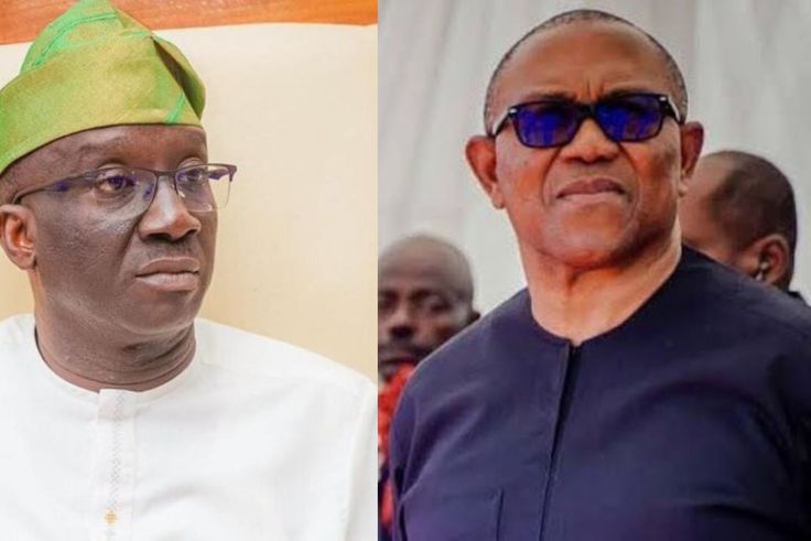 LP senators ask Okpebholo to withdraw the threat against Peter Obi and apologise