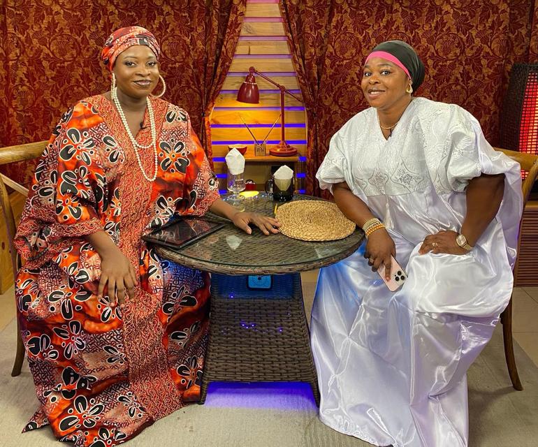 Nollywood actress, Biola Fowosere during the interview