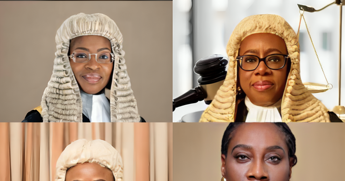 Four women now hold top leadership positions in Nigeria's legal profession