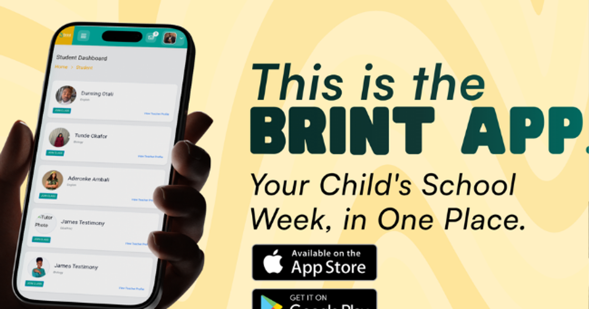 BRINT Online School launches all-in-one app for parents and learners