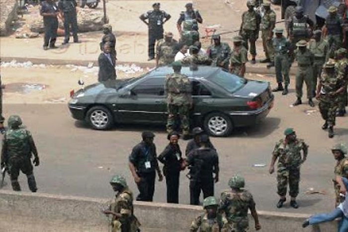 Blood in the streets as police, soldier clash in Ebonyi, 1 shot dead, 3 injured