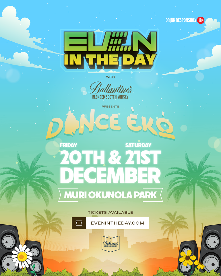 Ballantine's fuels Nigeria's largest dance music festival, even in the day