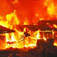 Fire disaster claims lives of husband, wife, and grandson in Ibadan
