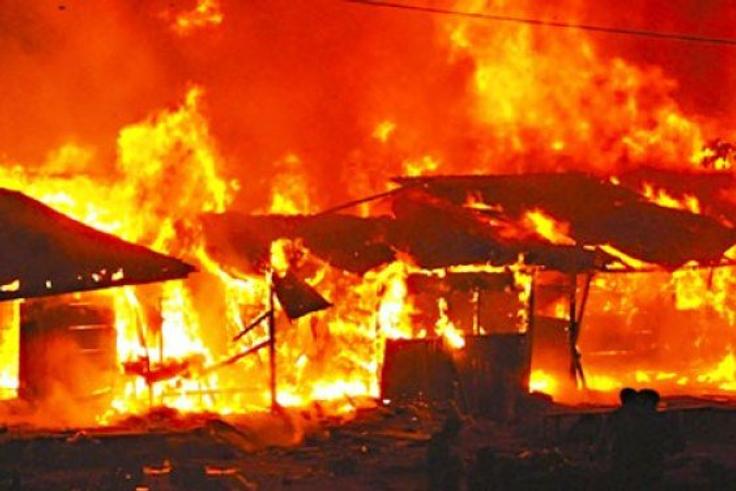 Fire disaster claims lives of husband, wife, and grandson in Ibadan