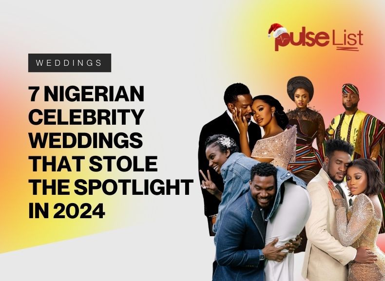 Pulse Lists: 7 Nigerian celebrity weddings that stole the spotlight in 2024