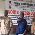 Ilaje community leaders at the news conference on Friday in Lagos