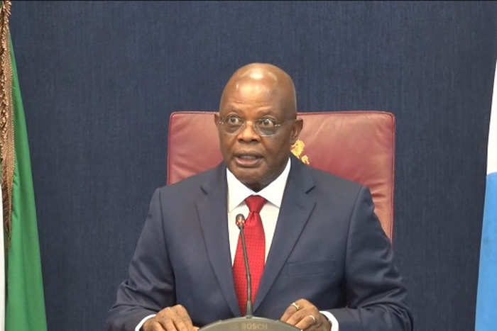 Sole Administrator in charge of Rivers State, Vice Admiral Ibok-Ete Ekwe Ibas (rtd)