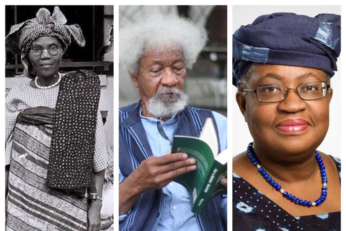 Funmilayo Ransome-Kuti, Wole Soyinka, Ngozi Okonjo-Iweala