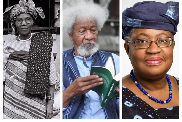Funmilayo Ransome-Kuti, Wole Soyinka, Ngozi Okonjo-Iweala