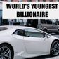 The world’s youngest billionaire is 19 – How did he do it?