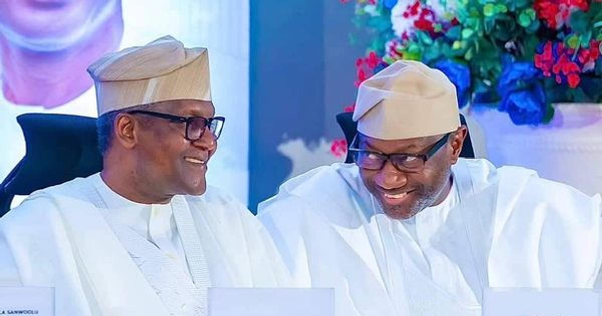 Billionaire Femi Otedola shares readiness to spend $100 million on Dangote Refinery private placement