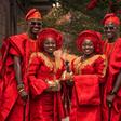 PHOTOS: Twin brothers tie the knot with twin sisters in Oyo State