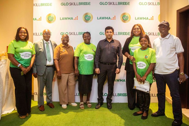 Glo hosts graduation ceremony for LAWMA Skillbridge graduates