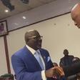 VIDEO: Newly appointed Delta commissioner breaks down in tears, kneels before Governor Oborevwori after swearing-in