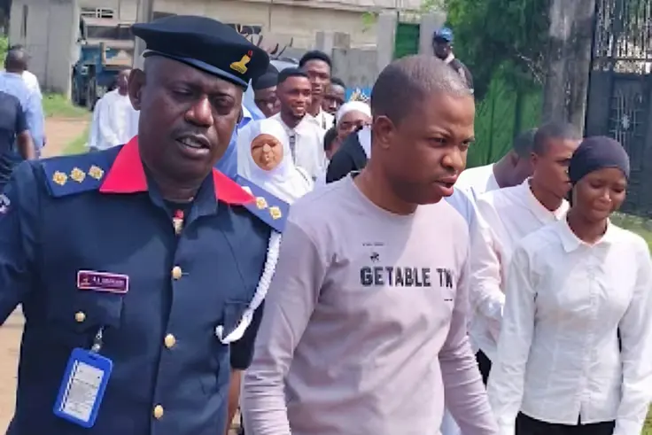 NSCDC uncovers fake university operating from a three-bedroom apartment, rescues 106 youths paying up to ₦1.5m for degrees [PHOTOS]