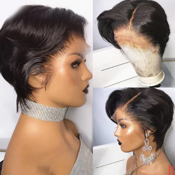 Boss Lady Pixie Cut 13X4 Frontal Lace Wig