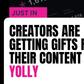 How creators are earning from their content instantly through gifting on Yolly