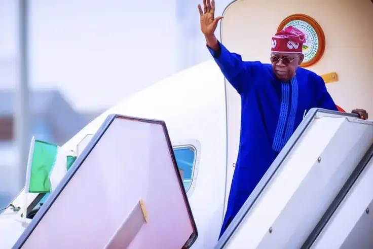 Nigerians raise alarm as Tinubu, Shettima and Akpabio are all out of country at same time