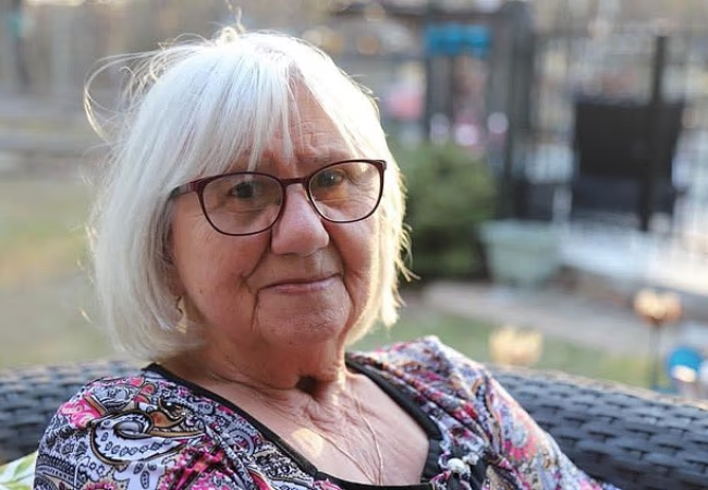 Brigitte Stegemann was diagnosed with stage 4 stomach cancer in February.