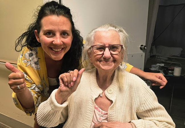 The day prior to her medically assisted death, Stegemann shared ice cream and danced to traditional German polka music with her granddaughter.