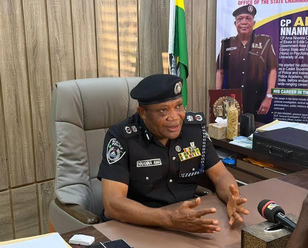 Anambra State Commissioner of Police CP Nnanna Oji Ama