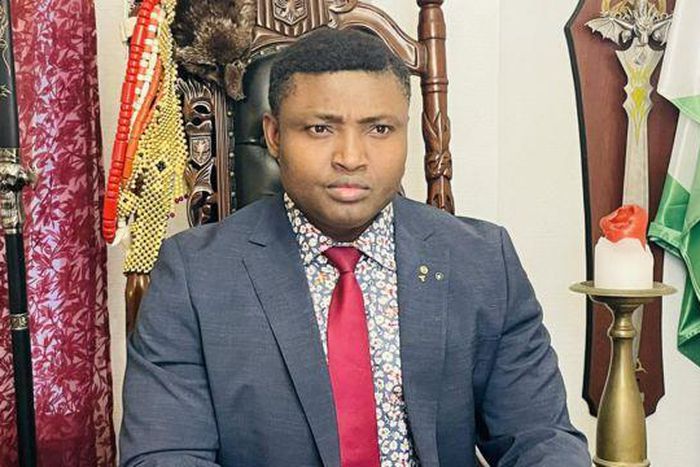 Factional leader of the Indigenous Peoples of Biafra (IPOB), Simon Ekpa