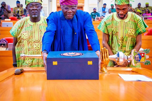 Sanwo-Olu presents N3trn 2025 'Budget of Sustainability' to Lagos Assembly