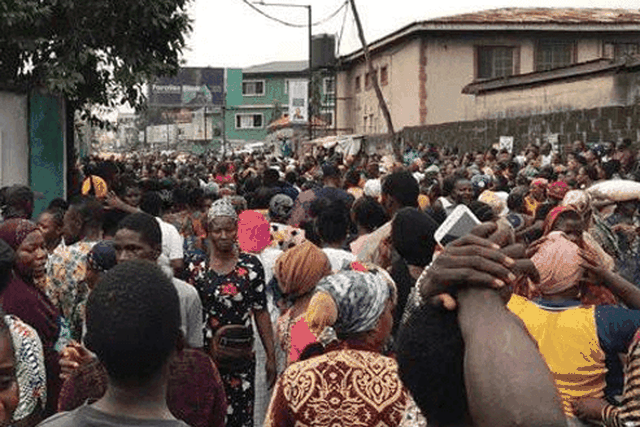 19 die as a stampede occurs during the struggle for free Christmas rice in Anambra