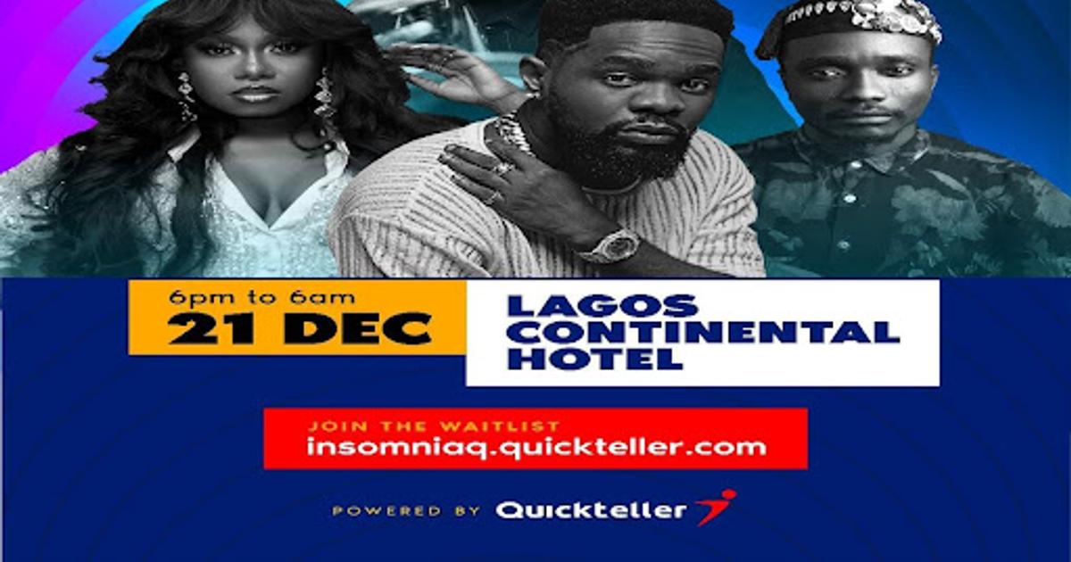 InsomniaQ Debut: Quickteller Unveils Blockbuster Lineup for Lagos Nightlife Event
