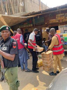 Fake Drugs: NAFDAC discovers rifles, other weapons during raid at Onitsha market