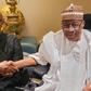 Peter Obi during his visit to former Head of State, Ibrahim Babangida.