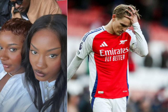 Tems, Ayra Starr live at the Emirates as Arsenal drop vital points in EPL race
