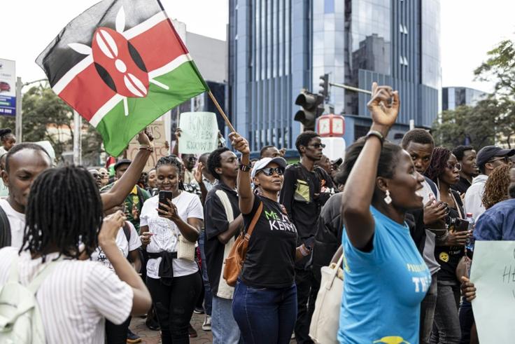 Kenyan youths flood streets to protest fuel price surge and high cost-of-living crisis
