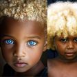 Meet the African tribe where people have blonde hair and blue eyes