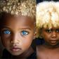 Meet the African tribe where people have blonde hair and blue eyes