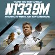Brad Pitt’s ‘F1’ crosses ₦133.9 Million at the Nigerian box office