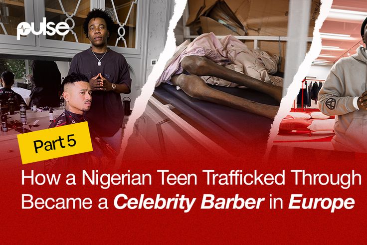 Part 5: How a Nigerian teen trafficked through Libya became a celebrity barber in Europe