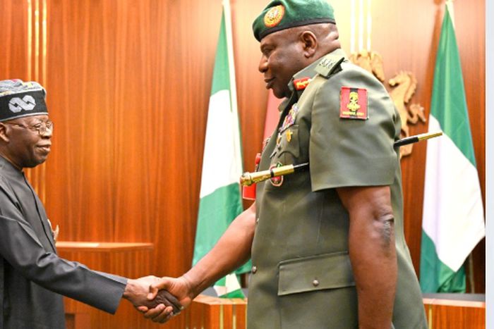 Tinubu sends Oluyede's name to the Senate for confirmation as Lagbaja's replacement