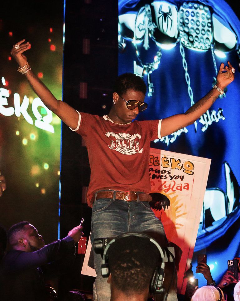 Wizkid at Dance Eko '25 festival | Credit: X/Wizkid Gallery